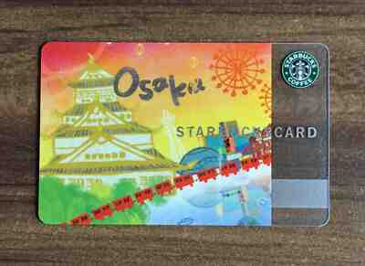 Used Starbucks Card JAPAN Osaka City 2010 Pin Covered Old Logo 6060 w/Tracking - Sold on eBay Apr, 22nd 2019 for $19.20