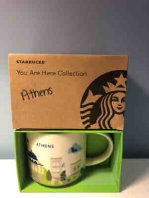 STARBUCKS ATHENS CITY MUG YOU ARE HERE COLLECTION,14 OZ ORIGINAL GREECE NEW - Sold on eBay Apr, 20th 2019 for $35.00