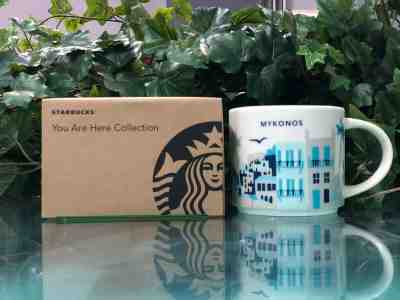 Starbucks Mug YAH Mykonos Greece - Sold on eBay Apr, 16th 2019 for $2.25