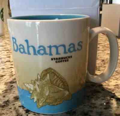 New Starbucks Bahamas Global Icon Collection Mug 16oz 2017 - Sold on eBay Apr, 18th 2019 for $33.50