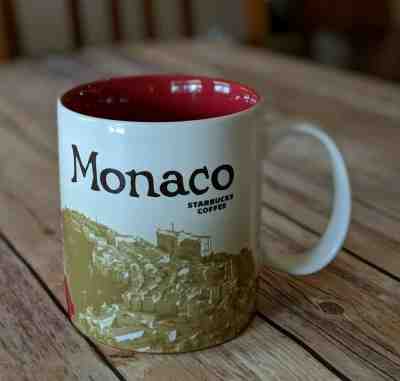 MONACO Starbucks Mug, Red - Global Icon City Collector Series SKU - Sold on eBay Mar, 1st 2019 for $35.00