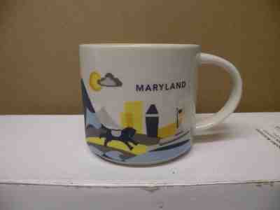 STARBUCKS MARYLAND YOU ARE HERE COLLECTION COFFEE MUG - Sold on eBay Apr, 11th 2019 for $15.00