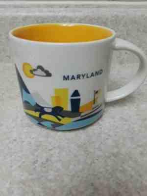 Maryland Starbucks Coffee "You Are Here Collection" 2017 Mug - Sold on eBay Apr, 10th 2019 for $10.00