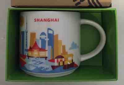 Starbucks Shanghai Mug Cup, The Bund, You are here YAH City Collectible China  - Sold on eBay Apr, 17th 2019 for $49.99