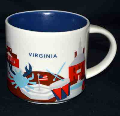 Starbucks Virginia You Are Here Limited Edition Coffee Mug 14oz 2015 - Sold on eBay Apr, 21st 2019 for $15.99
