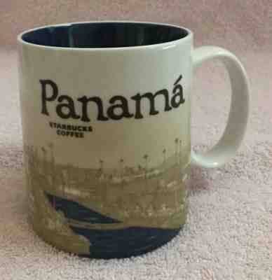 NWT Starbucks Panama Global City Icon Series Coffee Tea Mug 16 Oz - Sold on eBay Apr, 8th 2019 for $34.00