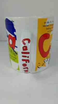 Starbucks California States of Bean Collector Mug 1997 by Jan Belson 20 oz - Sold on eBay Apr, 22nd 2019 for $14.95