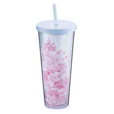 Starbucks Taiwan 2019 sakura cherry blossom togo cup 24oz - Sold on eBay Mar, 15th 2019 for $27.50