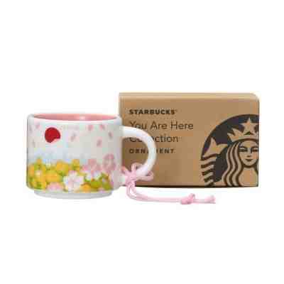 Starbucks JAPAN You are here 2019 SPRING Ornament Mug Demitasse YAH 2oz sakura - Sold on eBay Mar, 26th 2019 for $29.99