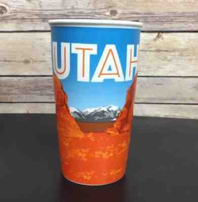 Starbucks Travel Tumbler Utah Arches Limited Edition Ceramic 12 Oz Mug & Lid  - Sold on eBay Apr, 22nd 2019 for $32.50