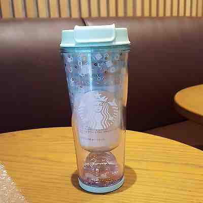 Starbucks Korea 2017 Summer Mint Cube Waterball Tumbler 355ml Limited Edition - Sold on eBay Apr, 22nd 2019 for $32.99