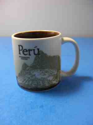 Starbucks Peru Icon Series Demitasse Cup 1 Mini Mug 89ml / 3oz - Sold on eBay Apr, 7th 2019 for $21.95