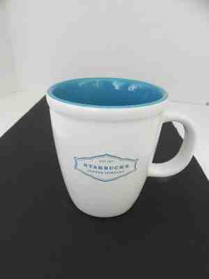 2006 Starbucks 13 oz. Coffee Cup Mug Sky Baby Blue White Abbey Est 1971 - Sold on eBay Apr, 21st 2019 for $16.99