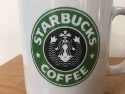 Vtg 1987 Starbucks Logo BIA Cordon Bleu Coffee White Split Tail Siren Mug Cup - Sold on eBay Mar, 26th 2019 for $44.99