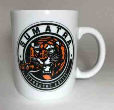 Starbucks Vintage Sumatra Ceramic Coffee Mug Orange Bengal Tiger 1990's 12 oz.  - Sold on eBay Mar, 26th 2019 for $9.80