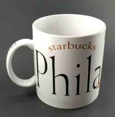 STARBUCKS 1994 Collector Series PHILADELPHIA CITY MUG 20 oz Oversized Coffee Cup - Sold on eBay Apr, 10th 2019 for $12.50