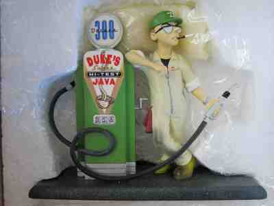 RARE STARBUCKS DOONESBURY GARRY TRUDEAU DUKE'S SUPER HI-TEST JAVA STATUE 1995 - Sold on eBay Feb, 25th 2019 for $195.00