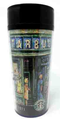 Starbucks Travel Mug Tumbler 1996 Insulated Impressionist Painting Thermo-Serv - Sold on eBay Mar, 22nd 2019 for $6.50