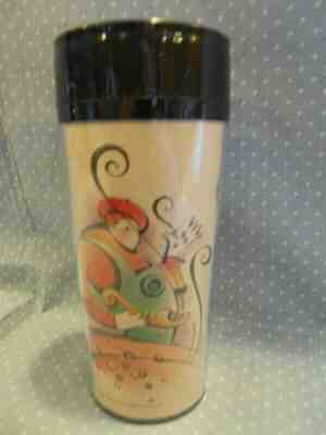 Starbucks Coffee Travel Cup Tumbler Thermo-Serv 16oz Parisian Barista~ EUC~1996 - Sold on eBay Mar, 1st 2019 for $12.50