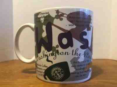 Rare STARBUCKS States of Bean Mug WASHINGTON Zigelboim Belson 1997 - Sold on eBay Apr, 5th 2019 for $10.00