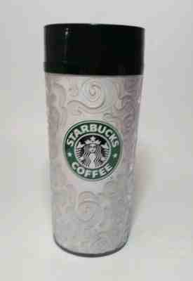 Vtg Starbucks Tumbler Swirls 16 oz ThermoServ USA 1998 with Lid - Sold on eBay Mar, 1st 2019 for $11.97