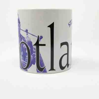 Starbucks City Mug Scotland Bagpipe 2000 Collector Series Jan Belson Coffee Cup - Sold on eBay Apr, 15th 2019 for $4.99