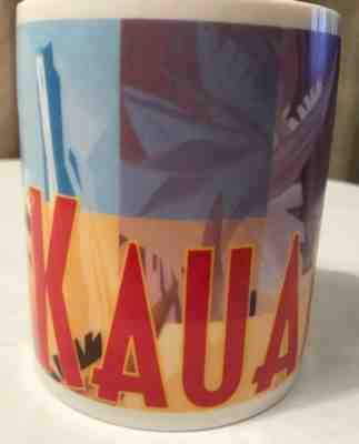 2001 STARBUCKS Coffee Mug Cup HAWAII Kauai Flowers 14oz  Near Mint Condition - Sold on eBay Apr, 20th 2019 for $14.00