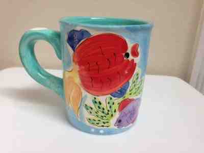 Starbucks Barista 2001 Coffee mug - 2001 - Tropical Fish - Sold on eBay Apr, 18th 2019 for $4.00