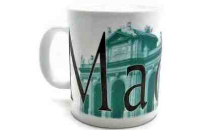 Starbucks Madrid 2002 City Mug Collector Series 16 oz Coffee Collectible  - Sold on eBay Apr, 20th 2019 for $19.99