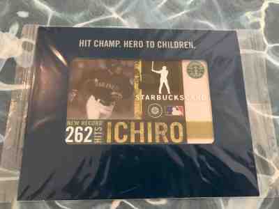 RARE 2005 Ichiro Starbucks Gift Card *NEW IN PACKAGE LOADED WITH $10* Mariners - Sold on eBay Apr, 21st 2019 for $35.00