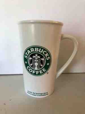 RARE! 2006 Starbucks Mug Coffee Cup Large Siren Mermaid Green/White Ceramic 16oz - Sold on eBay Apr, 22nd 2019 for $19.99