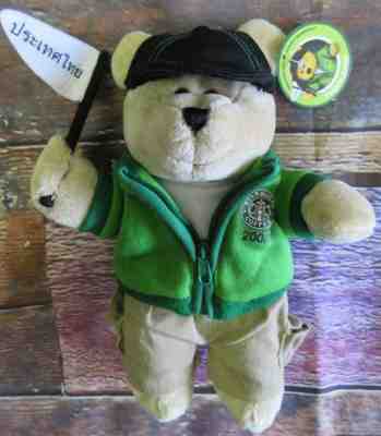 STARBUCKS Bearista Bear Thailand 2008 Destination Series Stuffed Animal - NEW! - Sold on eBay Apr, 22nd 2019 for $27.00