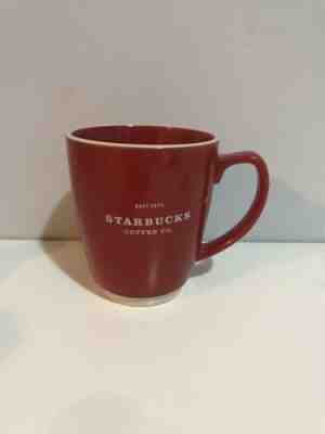 Starbucks Coffee Co 2008 Cup Mug Est 2008 Red White Trim Large 19.5 oz - Sold on eBay Apr, 21st 2019 for $6.00