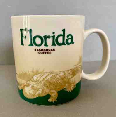 New w Tag STARBUCKS Florida COLLECTOR SERIES Alligator 2010 Coffee Mug FREE SHIP - Sold on eBay Apr, 22nd 2019 for $44.95