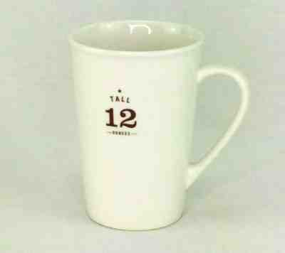 Starbucks Tall 12oz Coffee Mug Cup 2010 Brown Letters on Creme Est 1971 - Sold on eBay Apr, 21st 2019 for $18.24