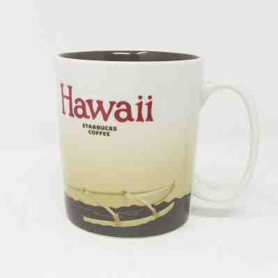 Starbucks Coffee 2011 Hawaii Collectors Series Coffee Mug Surfer Global Icon - Sold on eBay Apr, 23rd 2019 for $20.00