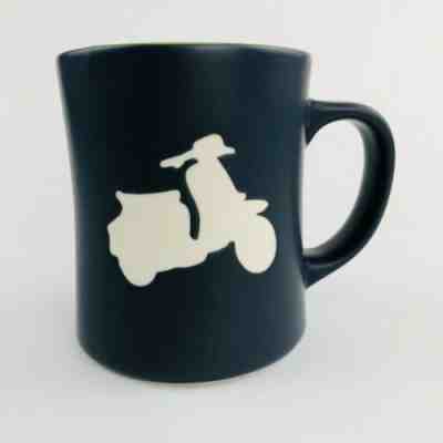 Starbucks 2011 Scooter Moped Bone China Matte Green Tall Coffee Mug  - Sold on eBay Apr, 21st 2019 for $17.99