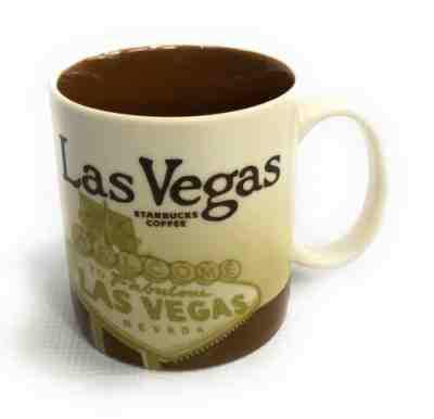 Las Vegas 16 OZ Starbucks Coffee Mug, Global Icon Collector Series 2012 Ceramic - Sold on eBay Apr, 14th 2019 for $15.00