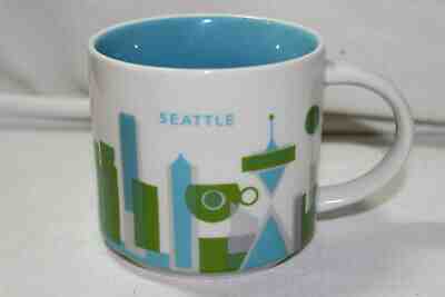 STARBUCKS 2012 SEATTLE COFFEE MUG CUP 14 OZ - Sold on eBay Apr, 13th 2019 for $7.49