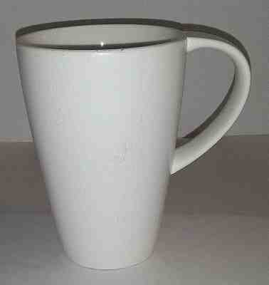 Starbucks 2013 16 oz  Mug Fresh Brewed Inspiration For The Day Ahead Matte White - Sold on eBay Apr, 22nd 2019 for $12.00