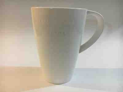 Starbucks 2013 Ivory Coffee Mug Fresh Brewed Inspiration for the Day Ahead 16 oz - Sold on eBay Apr, 22nd 2019 for $16.88