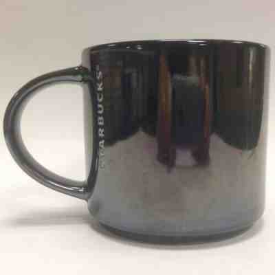Starbucks Classic Wide Heavy Coffee 2013 - Chrome 14oz Mug - Sold on eBay Apr, 22nd 2019 for $6.00
