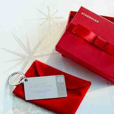 Starbucks 2014 Sterling Silver Keychain Gift Card Ltd Edition w/ $0 Balance NEW  - Sold on eBay Apr, 23rd 2019 for $140.00