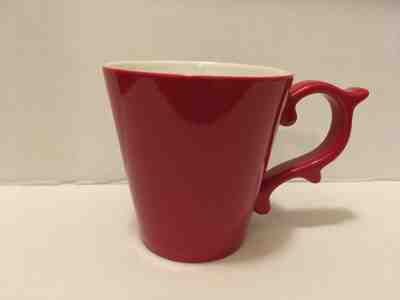 New STARBUCKS Teavana Rococo Handle Tea Coffee Mug 2015 Red 12oz - Sold on eBay Apr, 22nd 2019 for $29.00