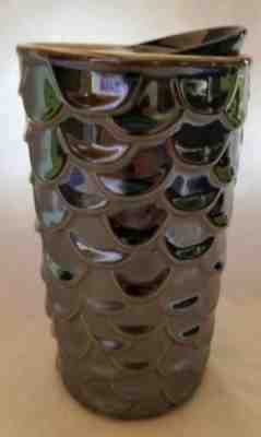 STARBUCKS 2017 Siren Mermaid Scales Ceramic Tumbler NEW - Sold on eBay Apr, 23rd 2019 for $17.95