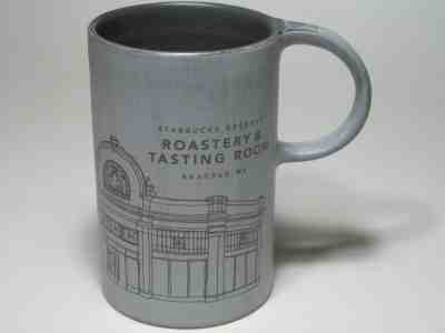  Starbucks Reserve Roastery & Tasting Room Coffee Mug Cup Grey 10oz 2017 - Sold on eBay Apr, 22nd 2019 for $19.00