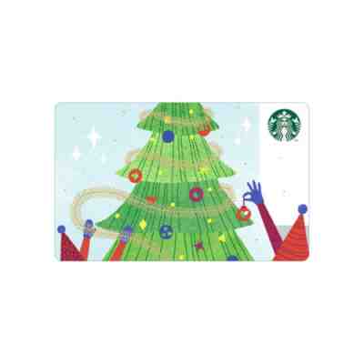 Starbucks Card coffee Korea 2018 Christmas Tree Card gift Cards - Sold on eBay Apr, 23rd 2019 for $5.90