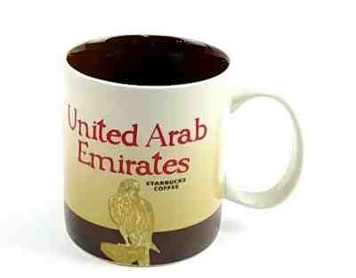 Starbucks United Arab Emirates Global Icon Coffee and Tea Mug 16 oz USA Seller - Sold on eBay Apr, 19th 2019 for $7.99