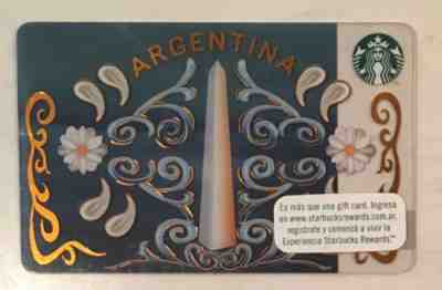 Starbucks 2019 ARGENTINA Card - Sold on eBay Apr, 19th 2019 for $14.99