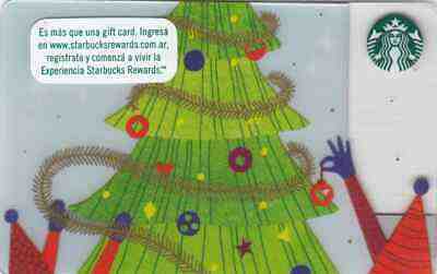 ARGENTINA STARBUCKS COLLECTIBLE CARD CHRISTMAS TREE 2018 (6156) - Sold on eBay Apr, 11th 2019 for $9.99